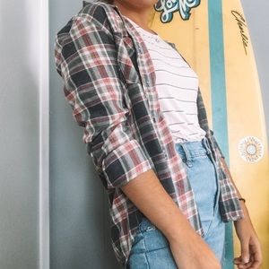 Cozy Flannel LA Hearts